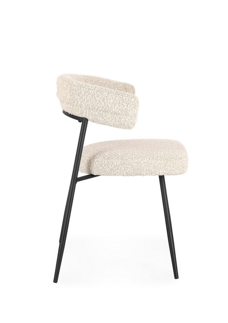 Chaise Maya Ivoire