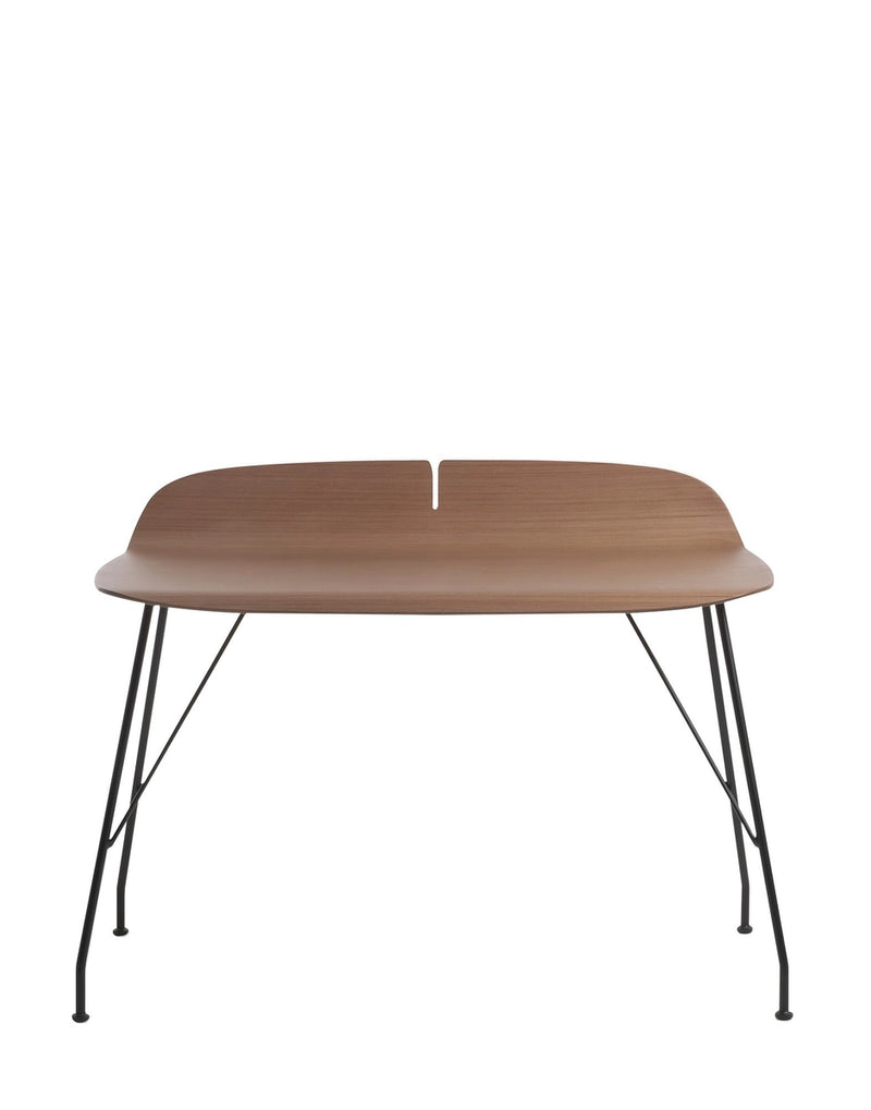 Bureau Earl Of Wood Bois foncé/Noir - Kartell
