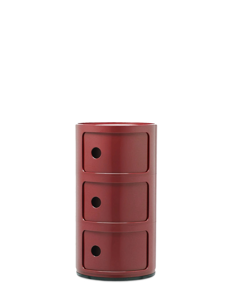 Componibili 3 News Colors Bordeaux - Kartell