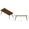Table Memo bois 200x90cm - I.D DECO MARSEILLE