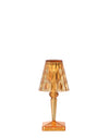 Lampe BATTERY New Colors Orange Pastel sans fil Led - Kartell