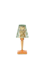 Lampe BATTERY New Colors Orange Vert sans fil Led - Kartell