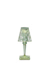 Lampe BATTERY New Colors Vert Menthe sans fil Led - Kartell