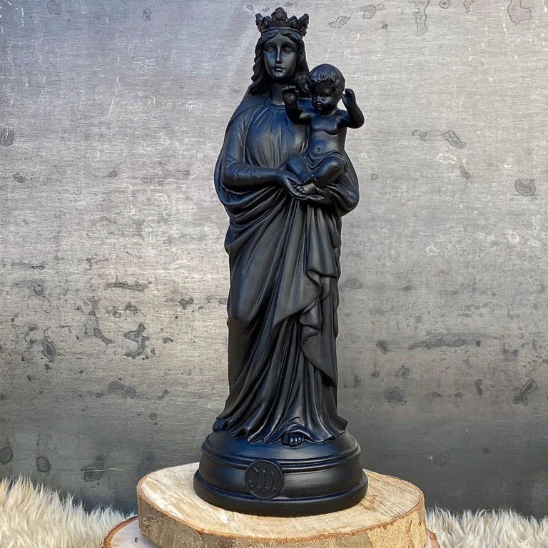 Statuette Bonne Mère Notre Dame de La Garde - NOIR - J'ai Vu La Vierge