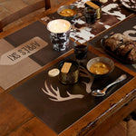 Set de table Cornes de Cerf - Pôdevache - I.D DECO MARSEILLE