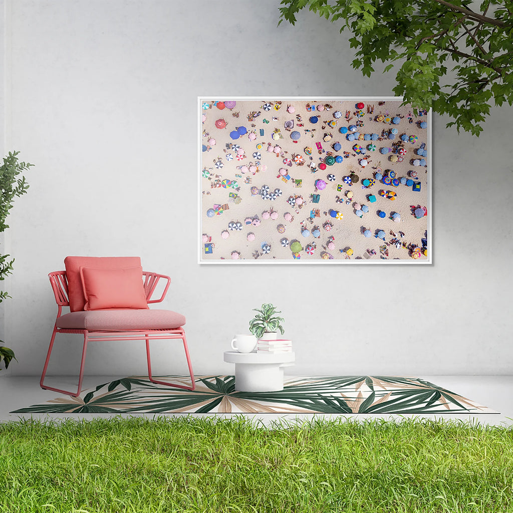 Tapis Vinyle Yompana Vert - Intérieur et Extérieur - Pôdevache - I.D DECO MARSEILLE