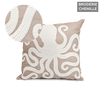 Coussin Extérieur Brodé Molto - Pôdevache - I.D DECO MARSEILLE