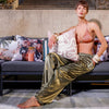 Coussin Extérieur Brodé Molto - Pôdevache - I.D DECO MARSEILLE