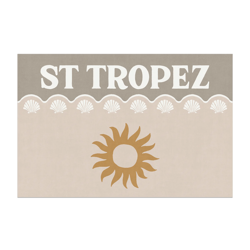 Tapis de sol St Tropez - Pôdevache - I.D DECO MARSEILLE