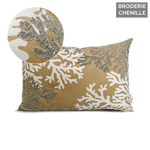 Coussin Extérieur Brodé Rika - Pôdevache - I.D DECO MARSEILLE