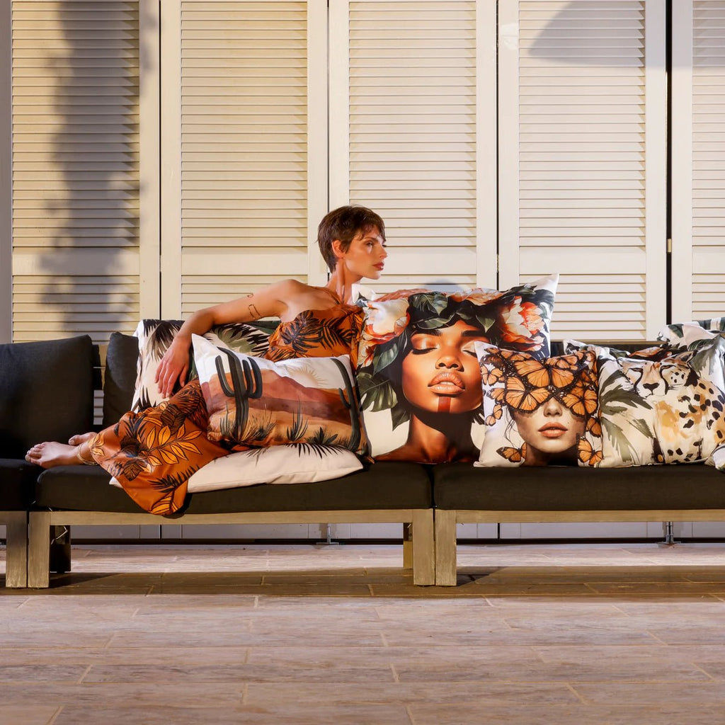 Coussin extérieur Rizi - Pôdevache - I.D DECO MARSEILLE