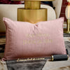 Coussin Velours Brodé Des Rêves plein la tête - Pôdevache - I.D DECO MARSEILLE