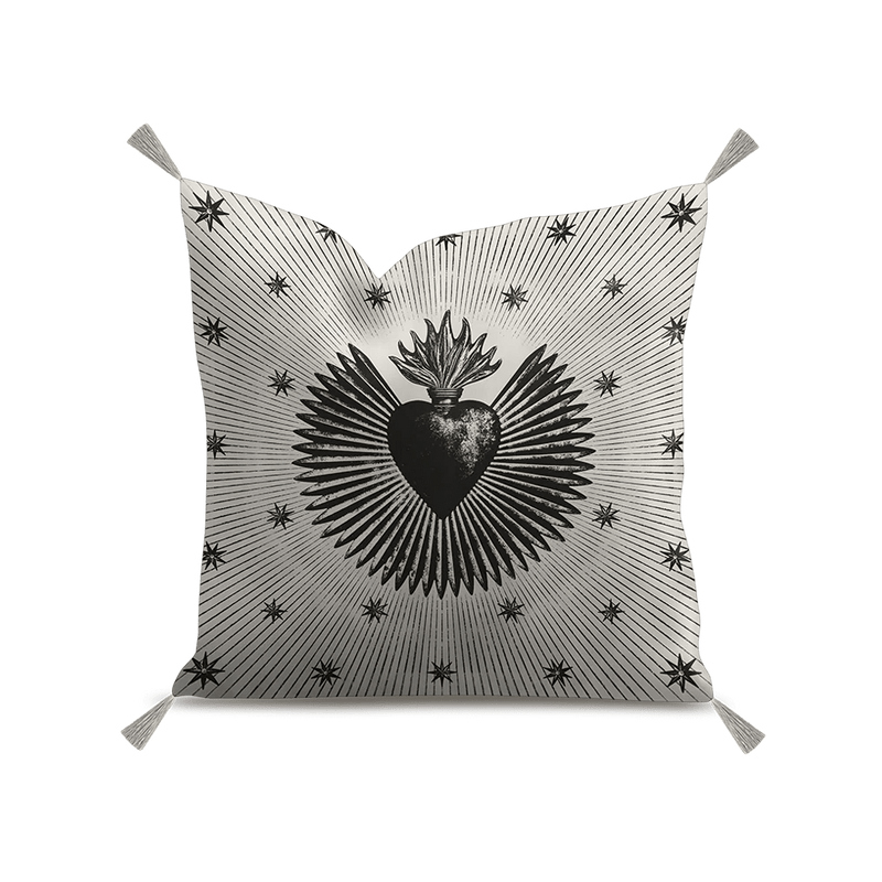 Coussin Velours Assur - Pôdevache - I.D DECO MARSEILLE