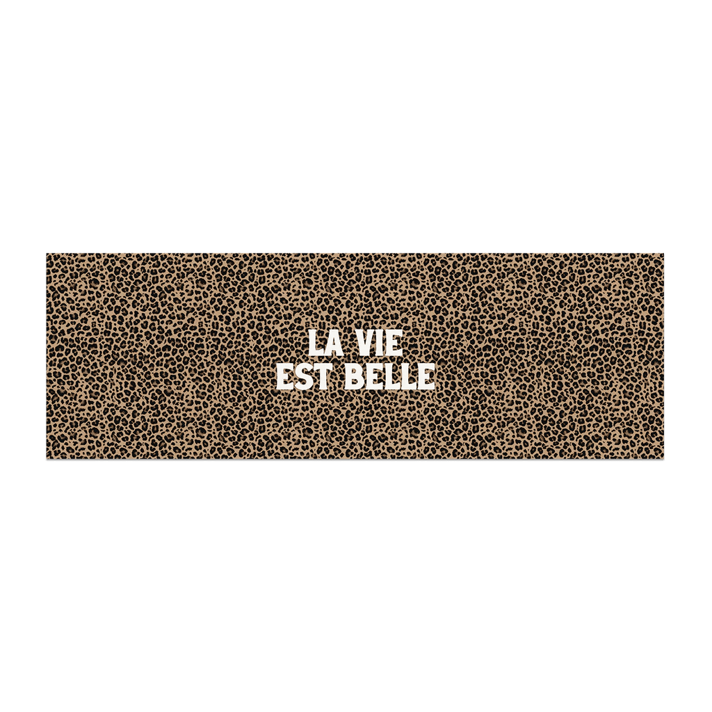 Tapis Vinyle Léopard Napata - Intérieur et Extérieur - Pôdevache - I.D DECO MARSEILLE