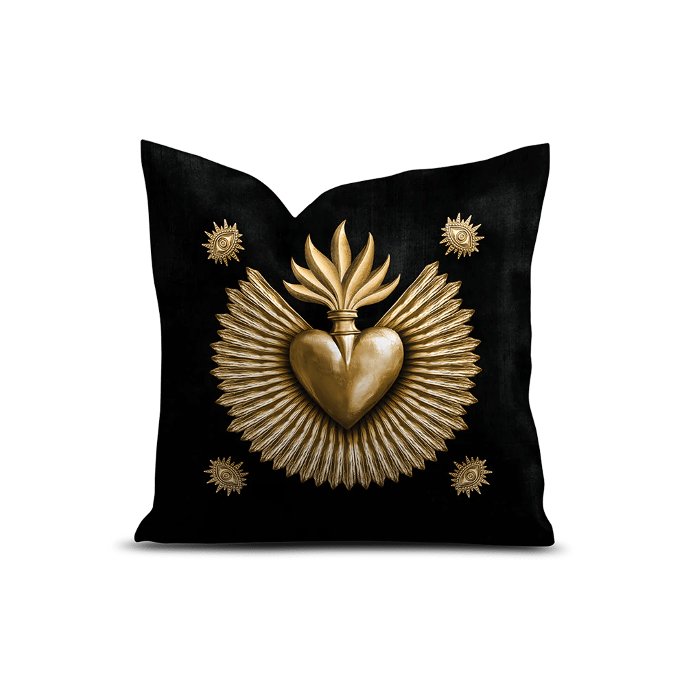 Coussin Velours Blesle - Pôdevache - I.D DECO MARSEILLE