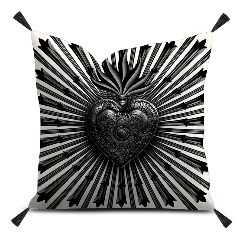 Coussin Velours Rocamadour - Pôdevache - I.D DECO MARSEILLE