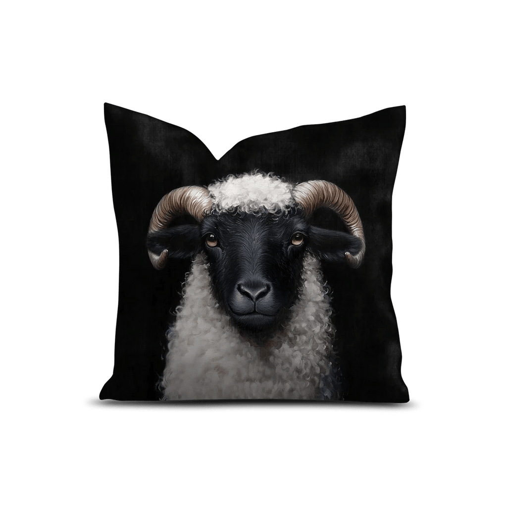 Coussin Velours Castel Del Monte - Pôdevache - I.D DECO MARSEILLE