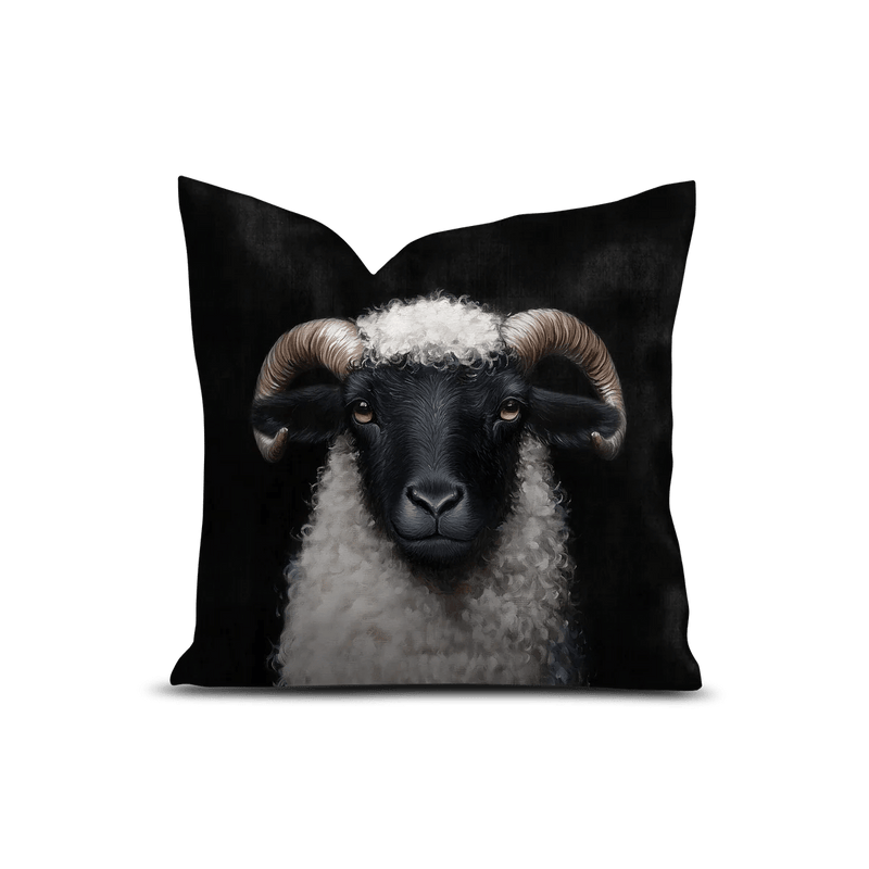 Coussin Velours Castel Del Monte - Pôdevache - I.D DECO MARSEILLE