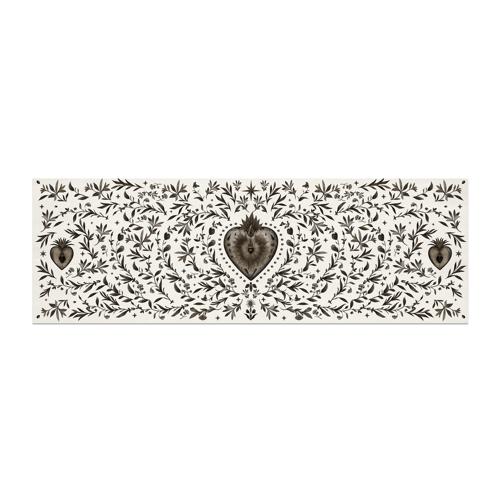 Tapis Vinyle Corazon de Cuenca - Intérieur et Extérieur - Pôdevache - I.D DECO MARSEILLE