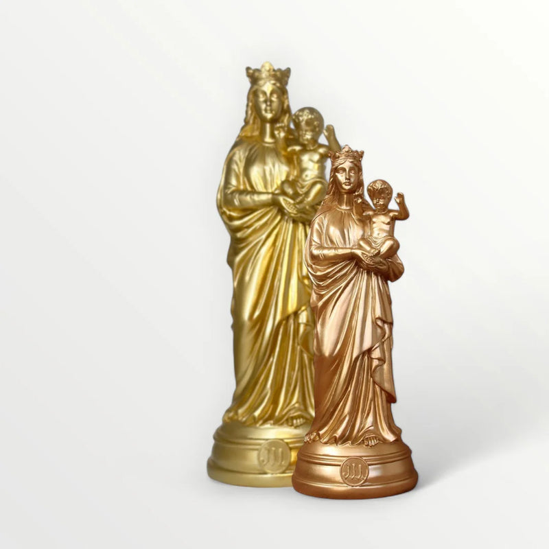 Statuette Notre Dame de La Garde 20cm - DORÉ - J'ai Vu La Vierge