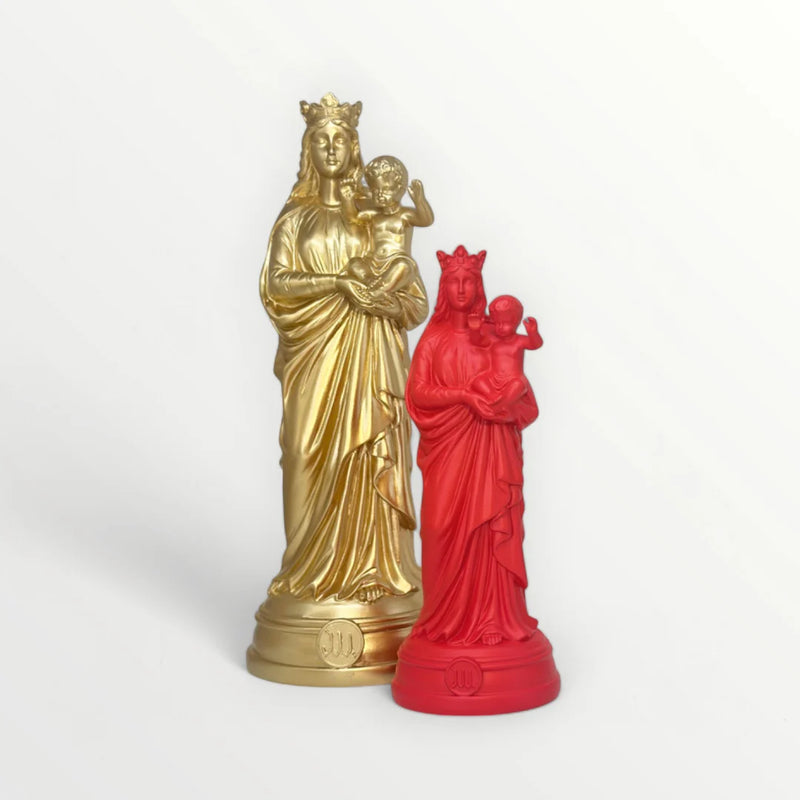 Statuette Notre Dame de La Garde 20cm - ROUGE - J'ai Vu La Vierge