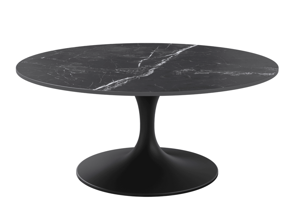 table basse bolau céramique marquina 90 cm