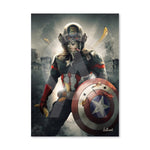 Sylvain Binet - Captain America - 20x28cm