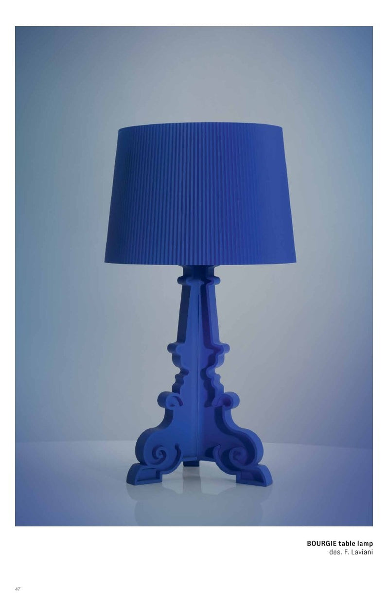 Lampe Bourgie Mat Bleu - Kartell