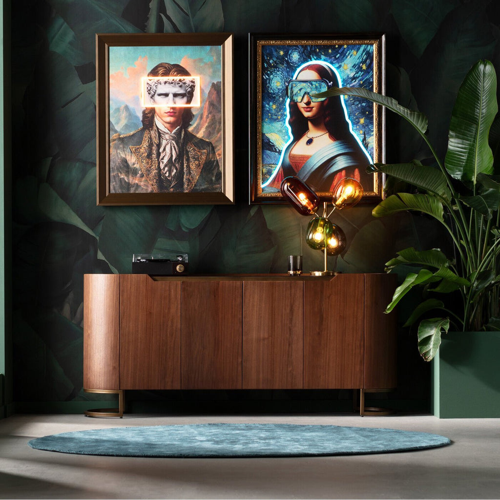 Buffet Bois Gorgia 4 portes 180cm - I.D DECO MARSEILLE