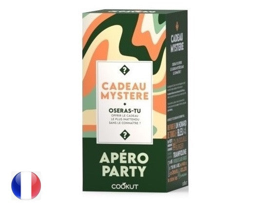 Coffret Cadeau Mystère Apéro Party de Cookut, disponible chez I.D DECO Marseille et en livraison partout en france