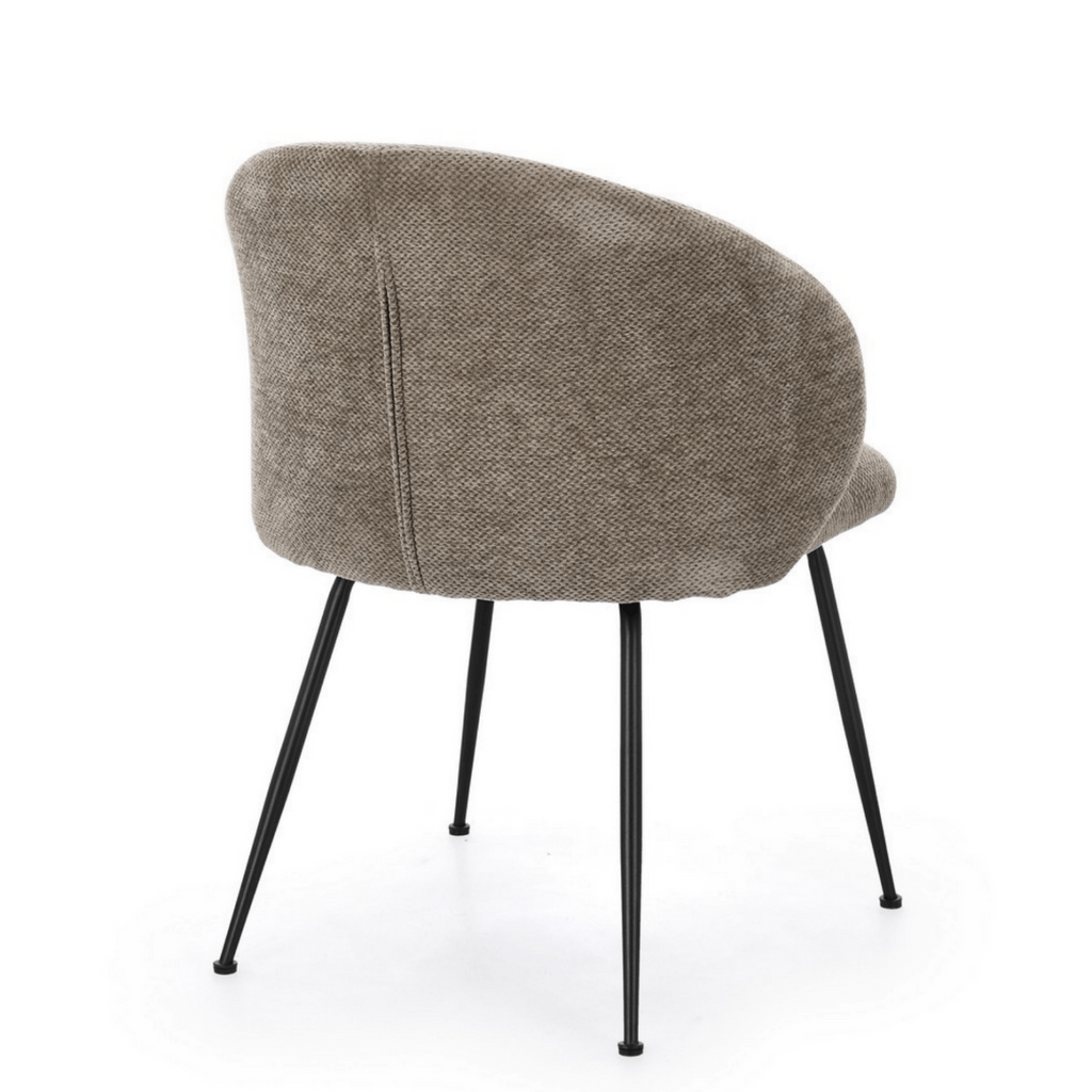 Chaise Sengei Taupe Foncé - I.D DECO MARSEILLE