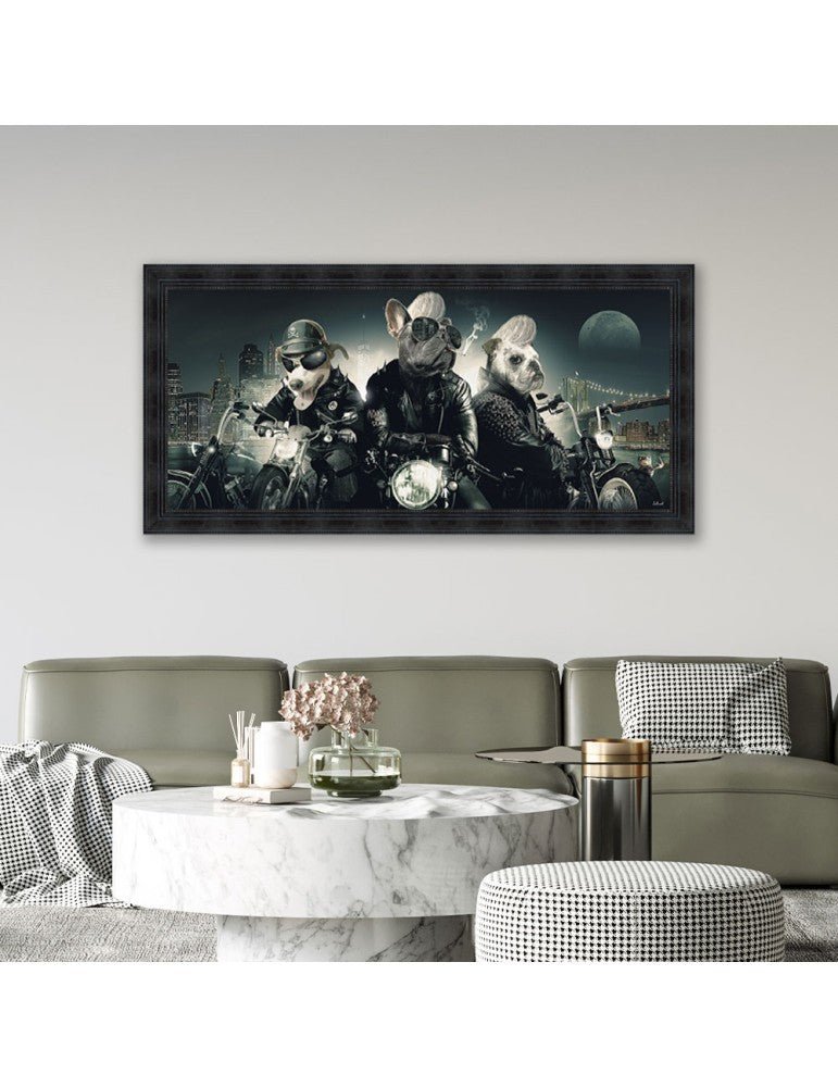 Sylvain Binet - Chiens Motards - I.D DECO MARSEILLE