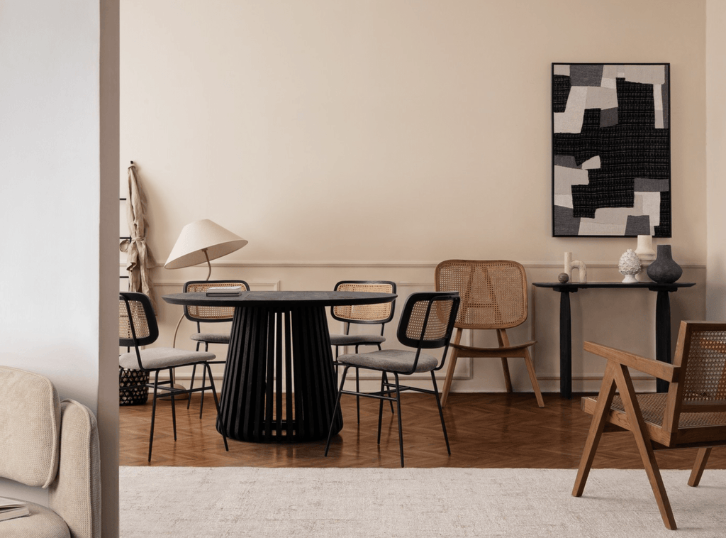 Console bois massif design organique MONOLITHA - I.D DECO MARSEILLE