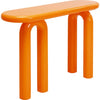 Console Eliano orange 120cm - I.D DECO MARSEILLE