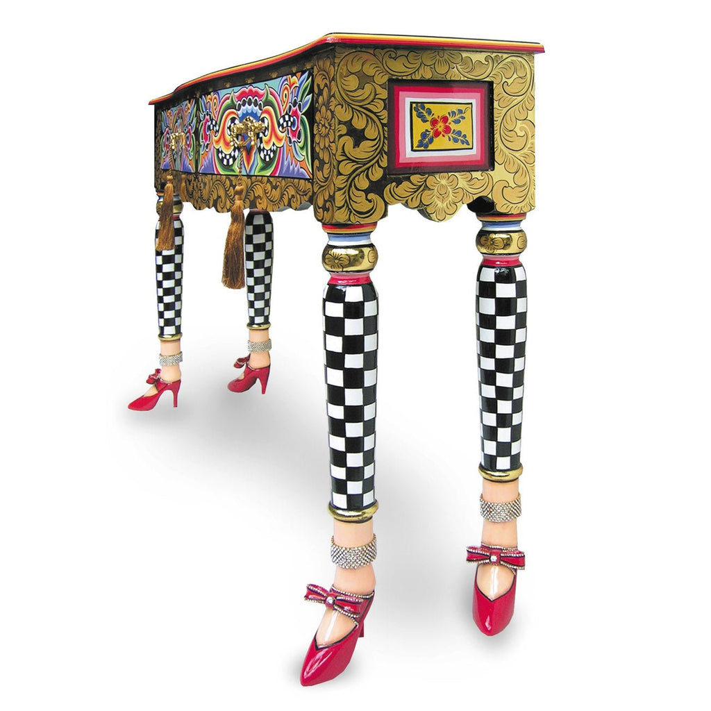 Console Versailles S Tom’s Drag – Console design baroque colorée - I.D DECO MARSEILLE