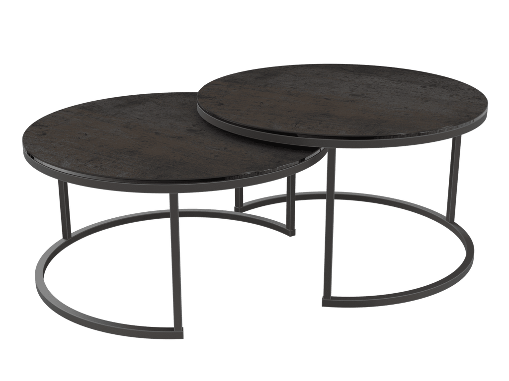 Table basse ronde Roma 75cm Personnalisable - I.D DECO MARSEILLE
