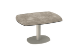 Table de repas céramique Archi - Acier laqué gris - I.D DECO MARSEILLE