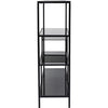 Étagère Loft noir 115x100cm - I.D DECO MARSEILLE