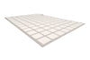 Tapis Carpretty Grand Checky Crème/Blanc - Fatboy