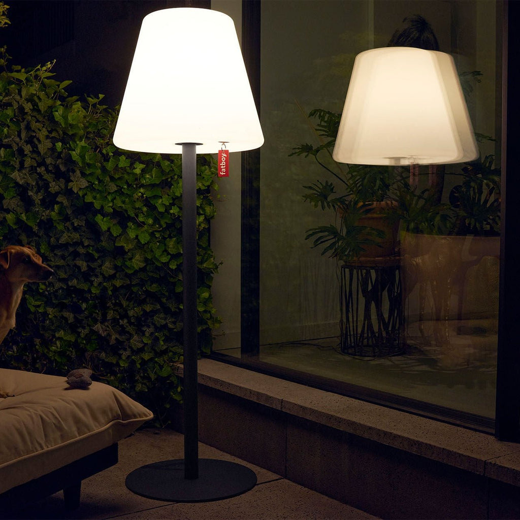 Lampe Edison The Giant Fatboy Anthracite – lampadaire design intérieur extérieur - I.D DECO MARSEILLE