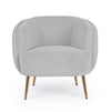 Fauteuil Liny Gris Clair