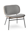 Fauteuil Lounge - Gris Clair