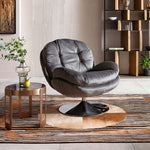 Fauteuil Cosy Gris Pivotant