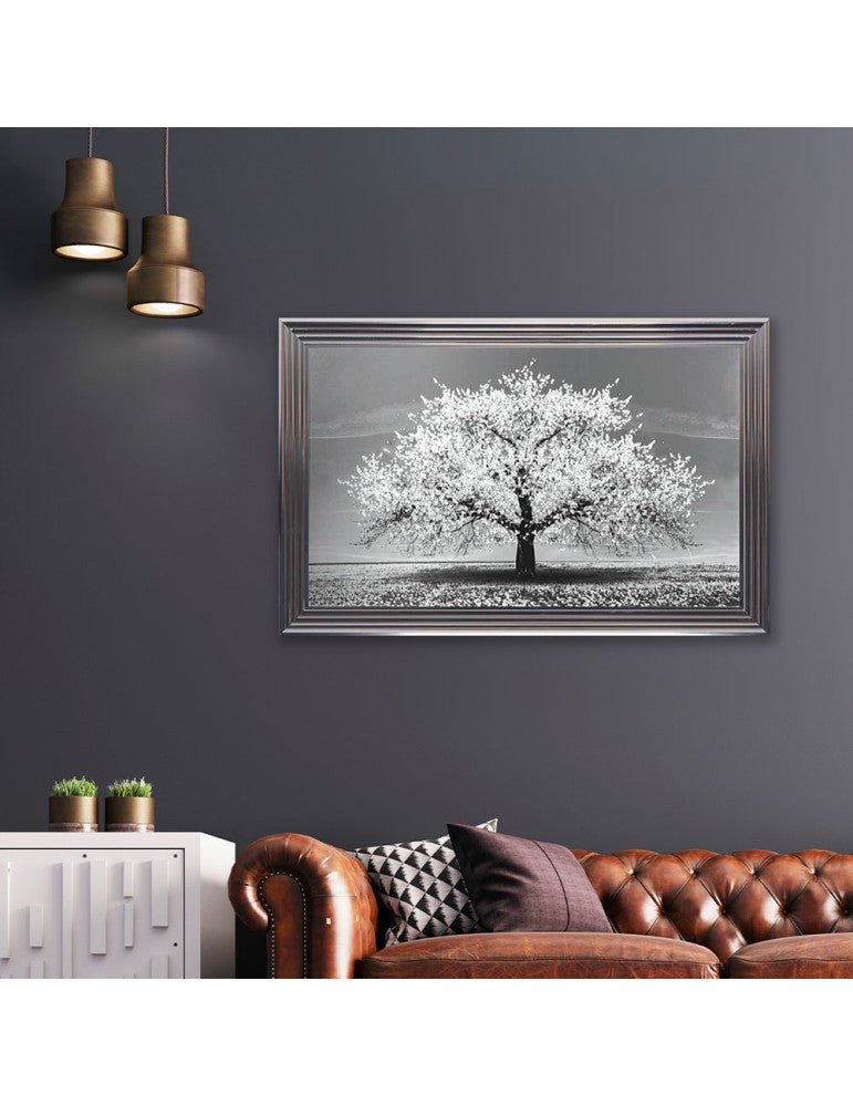 Tableau Arbre de Vie Argent - I.D DECO MARSEILLE