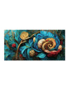 Tableau Verre - Floraison coloré - I.D DECO MARSEILLE