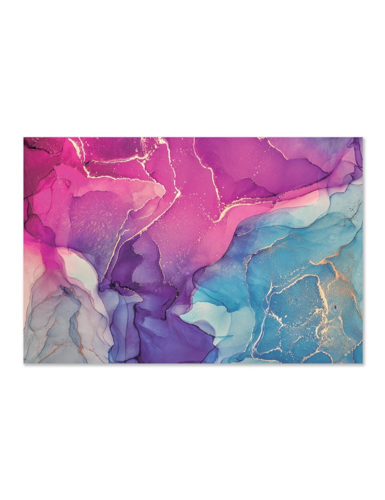 Tableau Verre - Méli Mélo - I.D DECO MARSEILLE