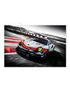 Tableau Verre - Porsche circuit - I.D DECO MARSEILLE