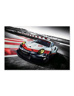 Tableau Verre - Porsche circuit - I.D DECO MARSEILLE