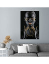 Tableau Verre - Madame TIME - I.D DECO MARSEILLE