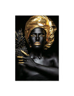 Tableau Verre - Madame ANANAS - I.D DECO MARSEILLE